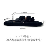 Italian minimalist designer polar bear shape large flat fabric sofa Internet celebrity hotel villa lazy sofa