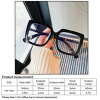 Big Square Anti Blue Light Glasses