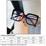 Big Square Anti Blue Light Glasses