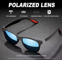 Night Vision Glasses PC Frame Polarized Sunglasses Men Outdoor Sport Sun Glasses Day Night Vision Driver Night Glasses Goggles