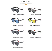 Night Vision Glasses PC Frame Polarized Sunglasses Men Outdoor Sport Sun Glasses Day Night Vision Driver Night Glasses Goggles