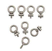 2/4/6/8pcs Stainless Steel Awning Rail Stoppers 6mm Stops Motorhome Campervan Caravan Awning Rail Tarpaulin Stoppers