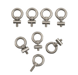 2/4/6/8pcs Stainless Steel Awning Rail Stoppers 6mm Stops Motorhome Campervan Caravan Awning Rail Tarpaulin Stoppers