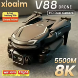 Original V88 Drone 8K 5G GPS Professional HD Aerial Photography Remote Control Aircraft HD Dual Camera Quadcopter