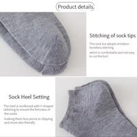 Unisex 40 Pairs of Solid Color Socks, Soft and Lightweight Ankle Socks, Casual Boat Socks, Low Cut Ankle Socks
