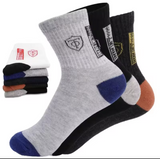 200-100 Pairs Breathable Cotton Sports Stockings Men Bamboo Fiber Autumn and Winter Men Socks Sweat Absorption