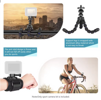 Action Camera Accessories Kit for GoPro Hero 13 12 11 10 9 8 7 6 5 4 Session 3 Black Max Insta360 Yi 4K DJI AKASO Campark SJCAM