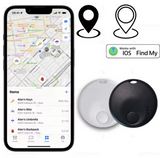 New Mini Smart Tag, Bluetooth Luggage Tracker. Works with Apple Find My (iOS Only), Item Locator for Key, Luggage, Backpack