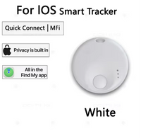 New Mini Smart Tag, Bluetooth Luggage Tracker. Works with Apple Find My (iOS Only), Item Locator for Key, Luggage, Backpack