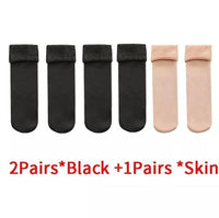 3 Pairs Winter Thermal Wool Socks