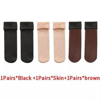 3 Pairs Winter Thermal Wool Socks