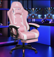 ALFORDSON Gaming Office Chair Racing Massage Leather Computer Seat Footrest Jack's Clearance
