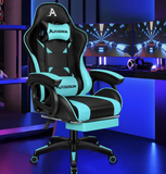 ALFORDSON Gaming Office Chair Racing Massage Leather Computer Seat Footrest Jack's Clearance