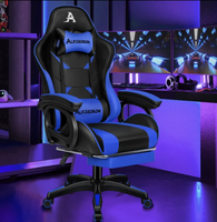ALFORDSON Gaming Office Chair Racing Massage Leather Computer Seat Footrest Jack's Clearance