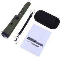 Handheld Metal Detector GP-pointer Pinpointing For Treasure Search Positioning Rod Waterproof Detecting With Bracelet LED Lights