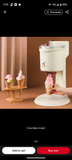 Ice cream machine new-mini automatic cone machine home small ice cream machine homemade