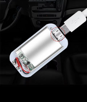 2PCS Magnetic Touch Light Car Roof Magnet Ceiling Led Camper Car Interior Lighting USB Charging Touch Activated LED Lights