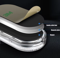 2PCS Magnetic Touch Light Car Roof Magnet Ceiling Led Camper Car Interior Lighting USB Charging Touch Activated LED Lights