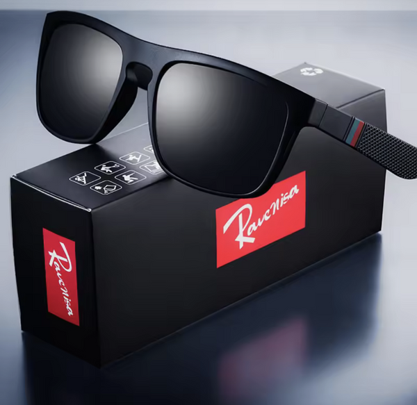 Fashion Square Vintage Polarized Sunglasses Men Women Retro Driving Fishing Sun Glasses UV400 Eyewear