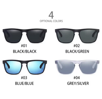 Fashion Square Vintage Polarized Sunglasses Men Women Retro Driving Fishing Sun Glasses UV400 Eyewear