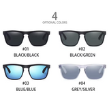 Fashion Square Vintage Polarized Sunglasses Men Women Retro Driving Fishing Sun Glasses UV400 Eyewear