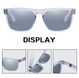 Fashion Square Vintage Polarized Sunglasses Men Women Retro Driving Fishing Sun Glasses UV400 Eyewear
