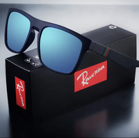 Fashion Square Vintage Polarized Sunglasses Men Women Retro Driving Fishing Sun Glasses UV400 Eyewear