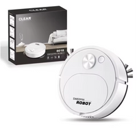 NEW USB Sweeping Robot Vacuum Cleaner Mopping 3 In 1 Smart Wireless 1500Pa Dragging Cleaning Sweep Floor for Home Office