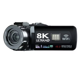 HDR 8K Digital Video Camera Night Vision 48MP WIFI Webcam Camcorder for Live Streaming