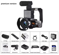 HDR 8K Digital Video Camera Night Vision 48MP WIFI Webcam Camcorder for Live Streaming