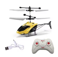 Rechargeable Mini RC Drone Remote Safe Fall-resistant RC Helicopters Drone Children Toys