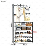 Multi-layer Shoe Rack & Coat Hanger Jack's Clearance
