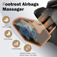 6D Shiatsu Massage Chair – Full Body, Zero Gravity, Heat & AI Control