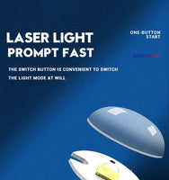 High Power White Laser LED Flashlight Built-in Battery USB Rechargeable Strong Light Tactical Torch Outdoor Camping Hiking Lamp