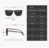 Men’s Polarized Sports Sunglasses – Lightweight UV400 Protection