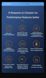 Portable Car Air Pump – 150PSI Wireless & Wired Tire Inflator for Cars, Bikes, Motorcycles & Balls