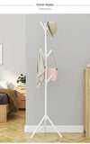 Mobile Floor Standing  Multi HookClothes Rack Tree Branch Shape  and Convenient Coat Rack for Home Living Room Clothing Storage