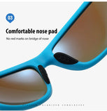 Polarized Fishing Sunglasses Men Driving Shades Male Sun Glasses Hiking Fishing Classic Sun Glasses And Anti Slip Rope