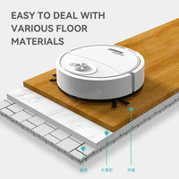 3 In 1 Intelligent Sweeping Robot Home Sweeping Machine Vacuuming Wireless Vacuum Cleaner Sweeping Robot Home Strong Cleaning Jack's Clearance