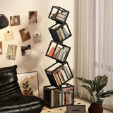 Rotating Bookshelf Organizer – Stylish Storage for Books & Magazines