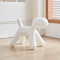 Nordic Cartoon Dog Stool – Cute & Durable Shoe Bench for Home