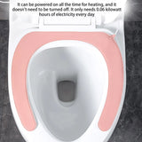 Smart USB Heated Warmer Toilet Seat Cover Pad Constant Temperature Heating Universal Self Adhesive Toilet Pad Washable Reusable