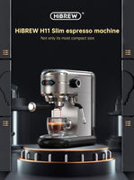 HiBREW 20 Bar Semi-Automatic Espresso Machine – ESE Pod & Powder