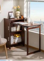 Bamboo Folding Study Desk – Compact Workspace for Bedroom & Small Apartments