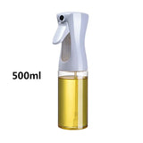Oil Spray Bottle for Cooking – 200/300/500ml Olive Oil & Vinegar Sprayer with Brush