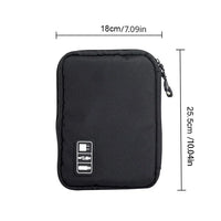 Storage Bag Electronic Accessory Organizer Portable Usb Data Cable Charger Plug Travel Waterproof Organizer Jack's Clearance