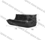 Caterpillar Single Sofa Lazy Couch Tatami Living Room Bedroom Lovely Leisure Single Chair Reading Chair Balcony Rocking Chair