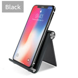 Phone Holder Stand - Mobile Smartphone Support Tablet Stand - for iPhone 14/13 - Desk Cell Phone Holder Stand - Portable Mobile Holder