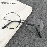 Retro Round Frame Anti-blue Radiation Glasses Ultralight Men Women  Blue Light Blocking Glasses Eyewear Computer Goggles