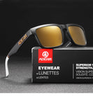 KDEAM 2022 Square Men's Polarized Sunglasses Outdoors Lifestyle Coating Sun Glasses New Matching Colors With Box